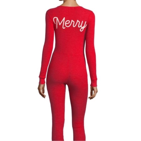 Wildfox Other - Wildfox Merry Pajama Onesie NWT